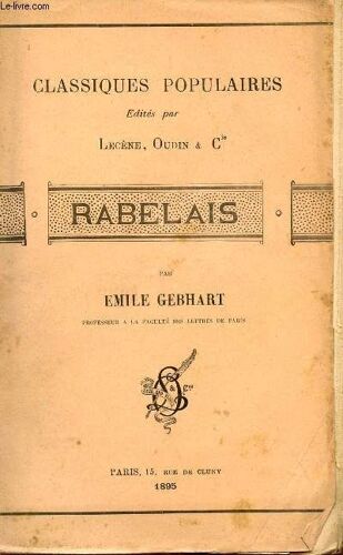 Rabelais - Collection Classiques Populaires.