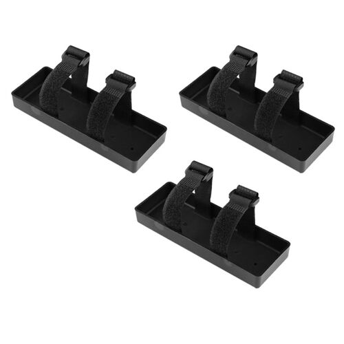 3x Boîtier De Plateau Batterie Télécommandé Support Pour Axial Scx10 Trx4 Noir