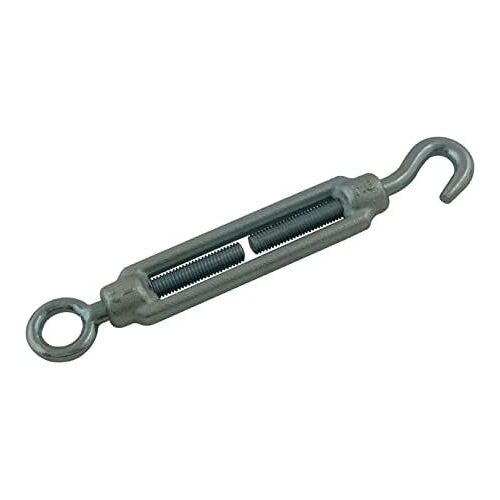Tendeur à cage standard acier zingué 1 oeil / 1 crochet Ø8 mm VISO - TOC8E