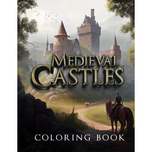 Medieval Castles Coloring Book: Fortresses, Gothic Architecture, Medieval Palaces, Fairy Tale Castles - Colouring Book For Kids, Teenagers & Adults