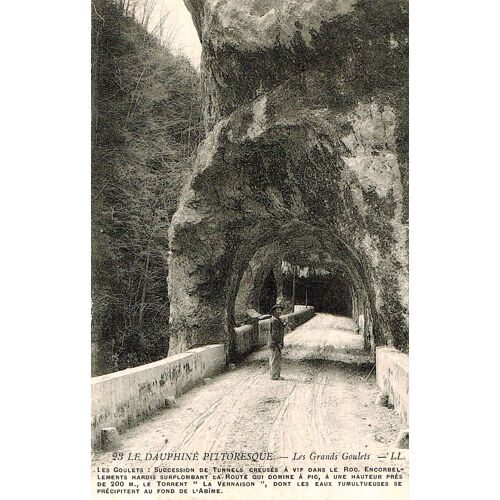 Carte Postale Ancienne, France, Isère ( 38 ), Les Grands Goulets