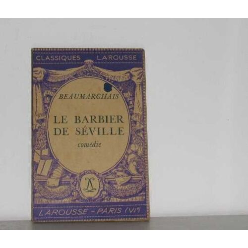 Le Barbier De Séville Comédie