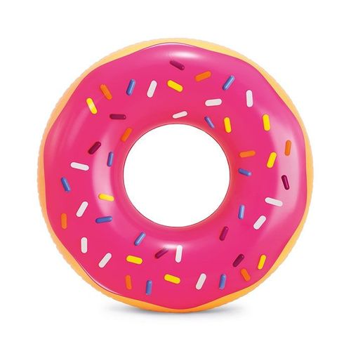 Bouée Intex Donut Glacé Rose 99 Cm