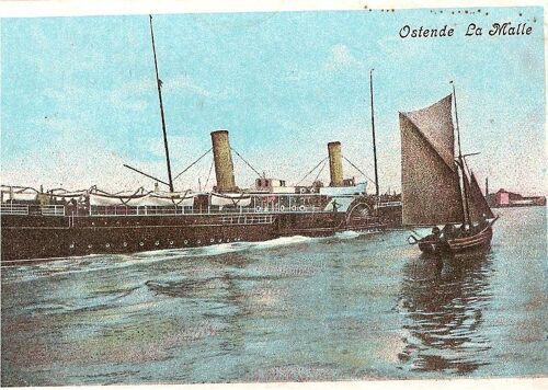 Ostende La Malle (Carte Postale)