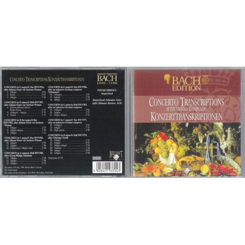 Concerto Transcriptions / Konzettranskriptionen