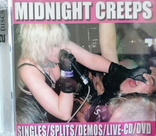 Cd ( 21 Titres ) + Dvd ( 50 Mn ) " Midnight Creeps " Compilation Singles / Demo / Live