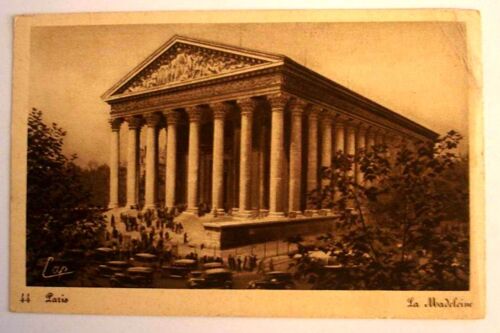 Carte Postale Ancienne Paris La Madeleine