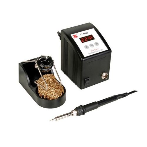 STATION DE SOUDAGE - 80W/230V - TEMPÉRATURE RÉGLABLE & ÉLÉMENT D¿ÉCHAUFFEMENT CÉRAMIQUE