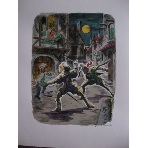 Pierre Leconte. Illustration Couleur Pour La Vie Des Dames Galantes De Brandome 1/20