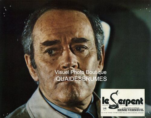 Le Serpent : Jeu B De 8 Photos D'exploitation Cinématographique - Format 22x28 Cm - De Henri Verneuil Avec Yul Brynner, Henry Fonda, Dirk Bogarde, Philippe Noiret, Virna Lisi, Michel Bouquet - 1973