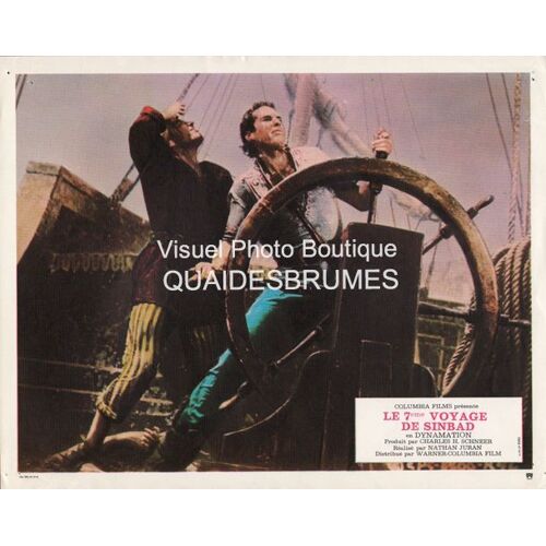 Le 7ème/Septième Voyage De Sinbad : Photo D'exploitation Cinématographique - Format 23.5x29.5 Cm - De Nathan Juran Avec Kerwin Mathews, Kathryn Grant, Richard Eyer, Torin Thatcher, Alec Mango - 1958