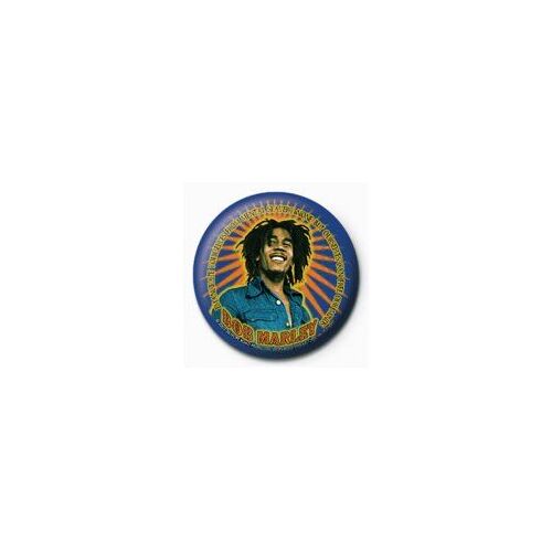 Bob Marley - Blue - - Badge