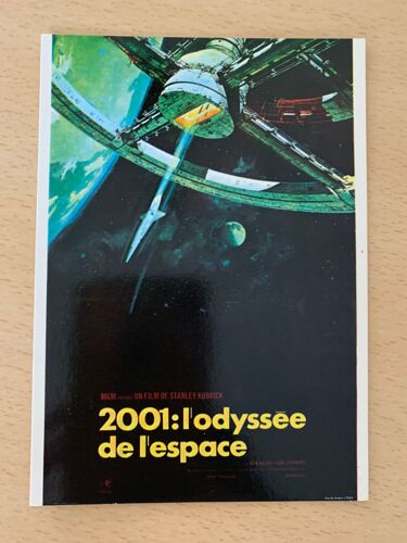 2001: L'odyssée De L'espace - Kubrick - 10x15cm - Carte Postale