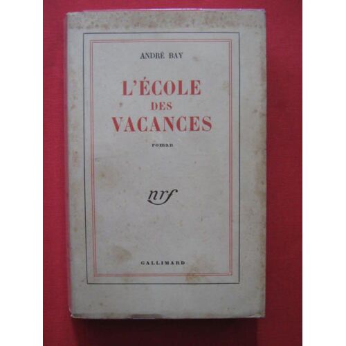 L'école Des Vacances