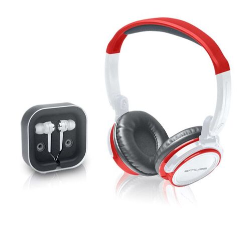 Muse M-200 CFW - Écouteurs - circum-aural - filaire - jack 3,5mm