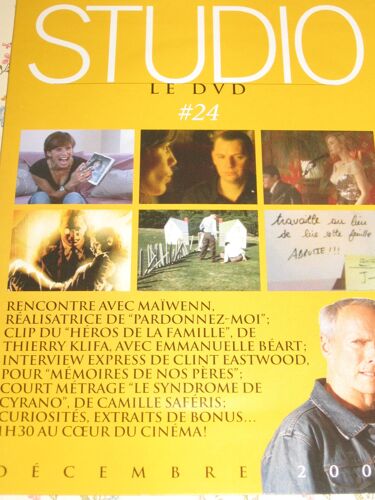 Studio Le Dvd 24 Maiwen, Clint Eastwood, E Beart, Th Klifa
