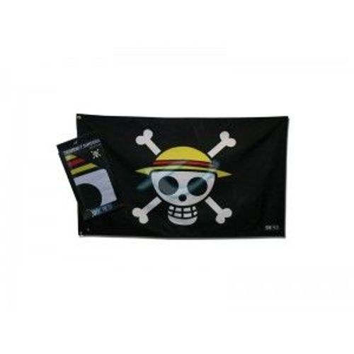 Abystyle - Abydct002 - Ameublement Et Décoration - One Pièce - Drapeau - Skull - Luffy - 70 X 120 Cm