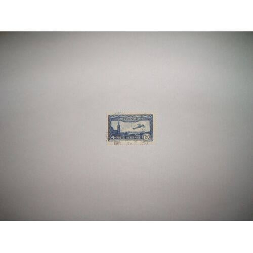 Timbre Oblitere France Poste Aerienne N°6 Annee 1930 / 1f50