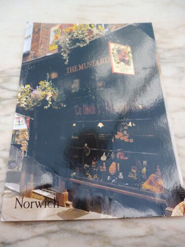 Carte Couleurs De Norwich (Royaume Uni):Le Magasin De La Moutarde