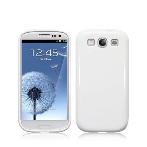 Housse Softygel Blanche Pour Samsung S3 I9300
