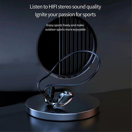 TWS Casque Bluetooth 5.3 sans fil avec micro à conduction aérienne Sports suspendus oreille Bruit extérieur Cance