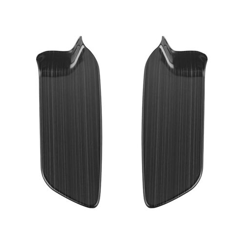 Autocollant De Garniture De Panneau De Cuvette De Porte Intérieure En Acier Inoxydable De Voiture Pour Alphard/Vellfire 40 Series 2023+ Noir