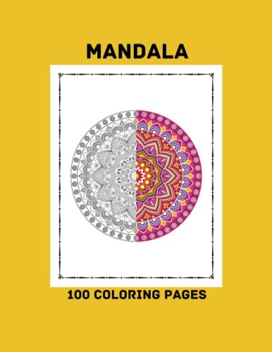 Mandala 100-Page Coloring Book