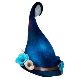 Chapeaux De Sorcières Pour Halloween, Accessoires De Mascarade, Chapeau De Magicien Maléfique À Large Bord Pour Adulte, Accessoires De Cosplay Magiques