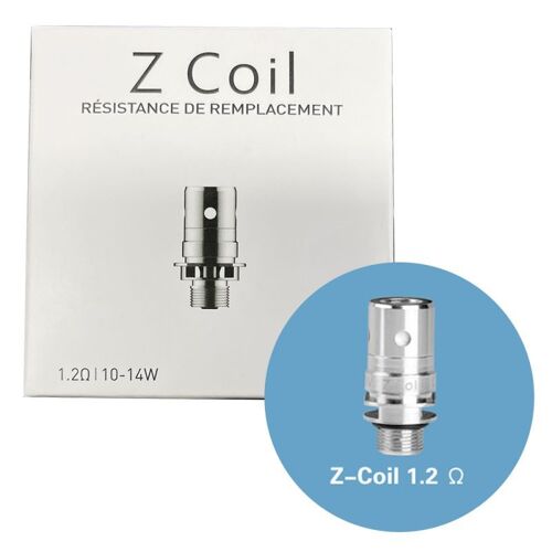 Résistances Z-Coil 1.2ohm pour Zenith, Zlide, Zenith Pro, Kroma-Z - (5pcs) - Innokin -