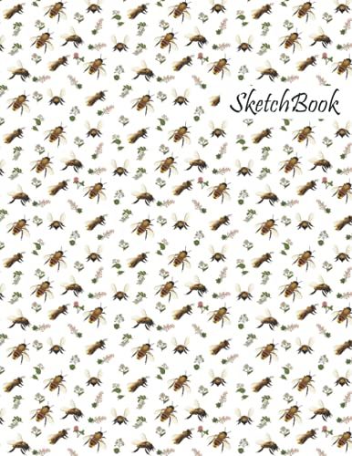 Wasp Sketchbook: Wasp Animals Lover Sketchbook For Men, Women, Girls, And Kids Sketch Drawing Book - 8.5 X 11 Inches - 100 Pages