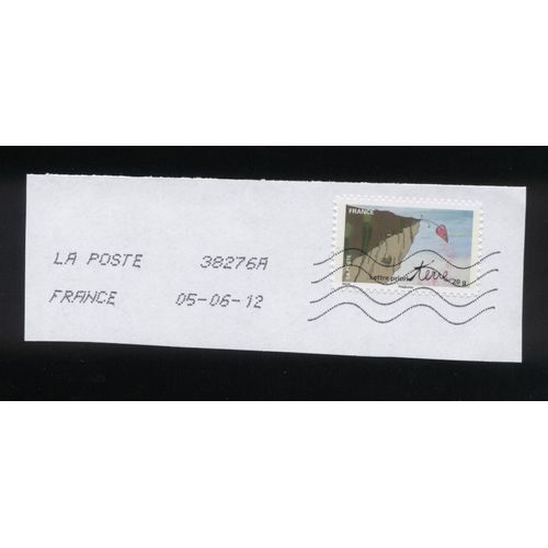 Timbre Oblitéré Used Stamp Fête Du Timbre 2011carnet De 12 Timbres Auto-Adhésifs Timbre 2 France Sur Fragment