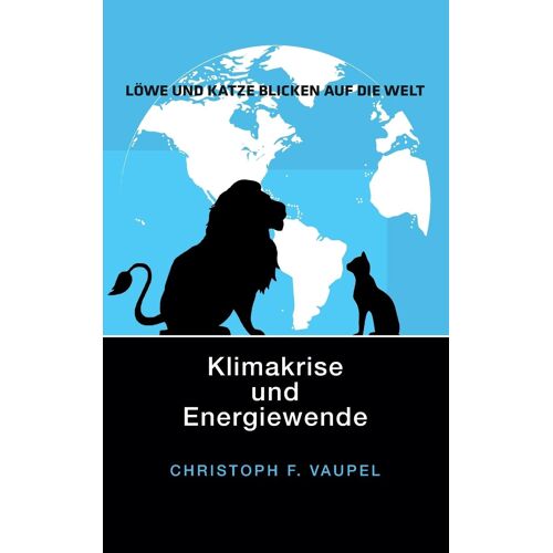 Löwe Und Katze Blicken Auf Die Welt