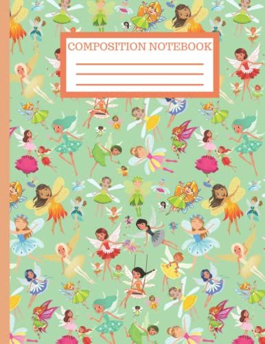 Fairies - Composition Notebook - Wide Ruled