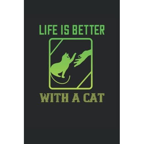 Katzen Notizbuch: 120 Seiten, Gepunktet, Katzen, Notizbuch/Tagebuch
