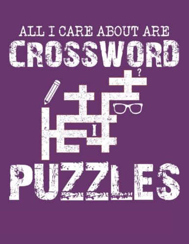 Tutti I Cruciverba Che Mi Interessano, Quaderno Per Gli Esercizi Del Diario: Notebook College Ruled Line Paper 8,5 X 11 Pollici, 21,59 X 27,94 Cm , ... Copertina Morbida Opaca (Italian Edition)