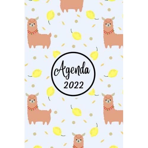 Lama Agenda 2022: Pianificatore Annuale 2022 | Da Gennaio A Dicembre (12 Mesi) | Calendario 2022 | Organizer & Diario Con Un Lama . (Italian Edition)