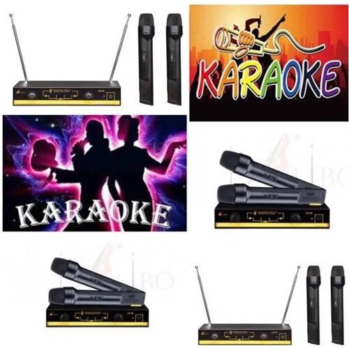 Micros SANS FIL VHF, 2 CANAUX, Pack 2 MICROS MAIN Sans fil Karaoké + Récepteur