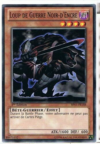 Bp01 Fr188 - Loup De Guerre Noir D'encre - Battle Pack: Aube Épique