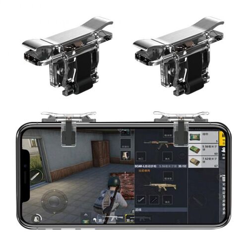 Manette De Jeu Pubg Pour Téléphone Portable, L1r1, Bouton De Tir, Pour Iphone 7 8 Xiaomi, Android, Tir Gratuit