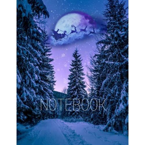 Happy Holidays Santa Composition Notebook: Merry Christmas
