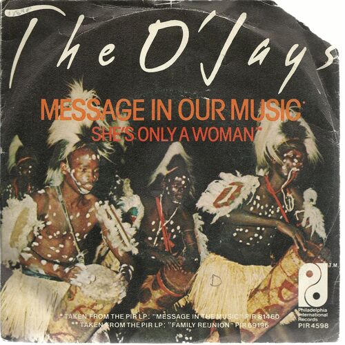 Message In Our Music (K. Gamble / L. Huff) 3'22  /  She's Only A Woman (J. Whitehead - G. Mcfadden - V. Carstarphen) 4'32
