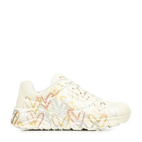 Skechers Uno Lite Metallic Love