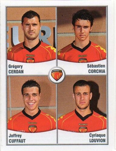 Image Panini Foot 2011 Le Mans N°612