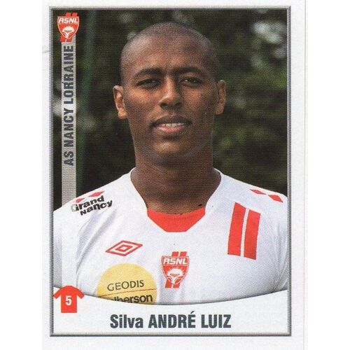 Image Panini Foot 2011 Silva Andre Luiz N°320 Nancy