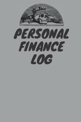 Personal Finance Log: A 6x9" 120page, Blank, Gothic Crown / Skull Designed Personal Finance Log Book To Track Your Income, Expenditure And Surplus Cash