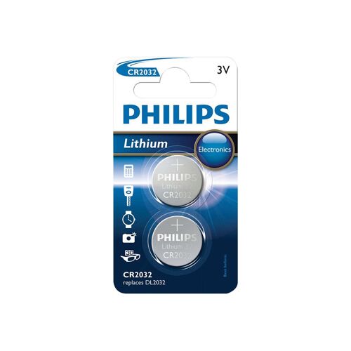 Philips Minicells Cr2032p2 - Batterie 2 X Cr2032 - Li - 210 Mah