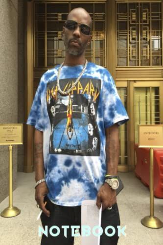 Notebook : Dmx Rapper Notebook Lined Diary, Medium Ruled Notebook And Writing Journal Notepad Gift #451