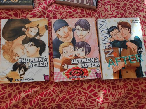 Lot Intégral Manga Yaoi Ikumen After 1-2 + Ikumen After +A En Vf De Kazuma Kodaka
