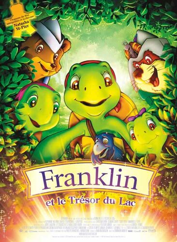 Franklin Et Le Trésor Du Lac - Véritable Affiche De Cinéma Pliée- Format 120x160 Cm - De Dominique Monféry Avec Les Voix De Cathy Cerda, Jean Lescot, Clara Borras, Valentin Maupin -2006