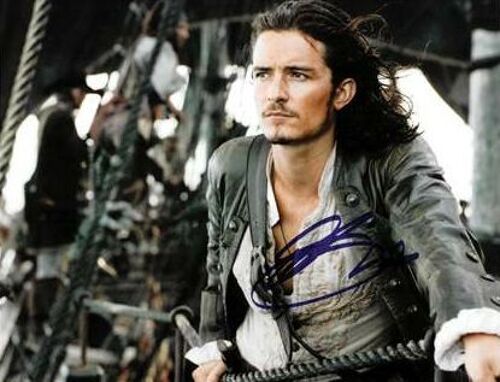 Orlando Bloom - Pirates Des Caraibes - Photo Dedicacee
